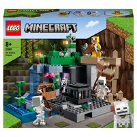 LEGO Minecraft 21166 - La mine abandonnée, Jouet de Construction Grotte des  Zombies, Inclus des Figurines de Steve et d'Araignées pas cher 