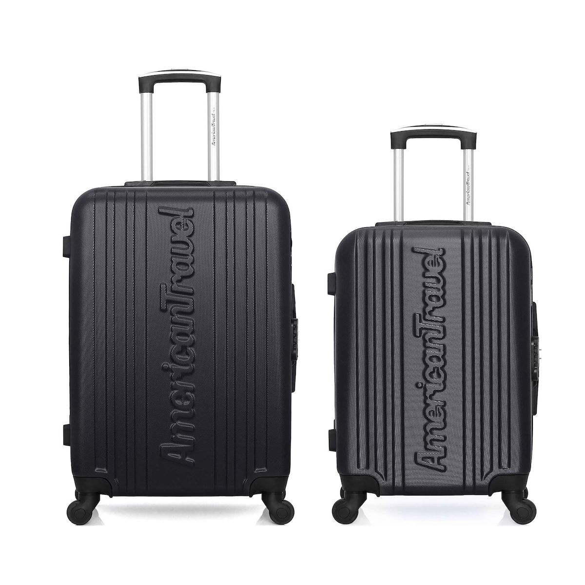 AMERICAN TRAVEL AMERICAN TRAVEL - Lot de 2 - Valise weekend et valise cabine SPRINGFIELD