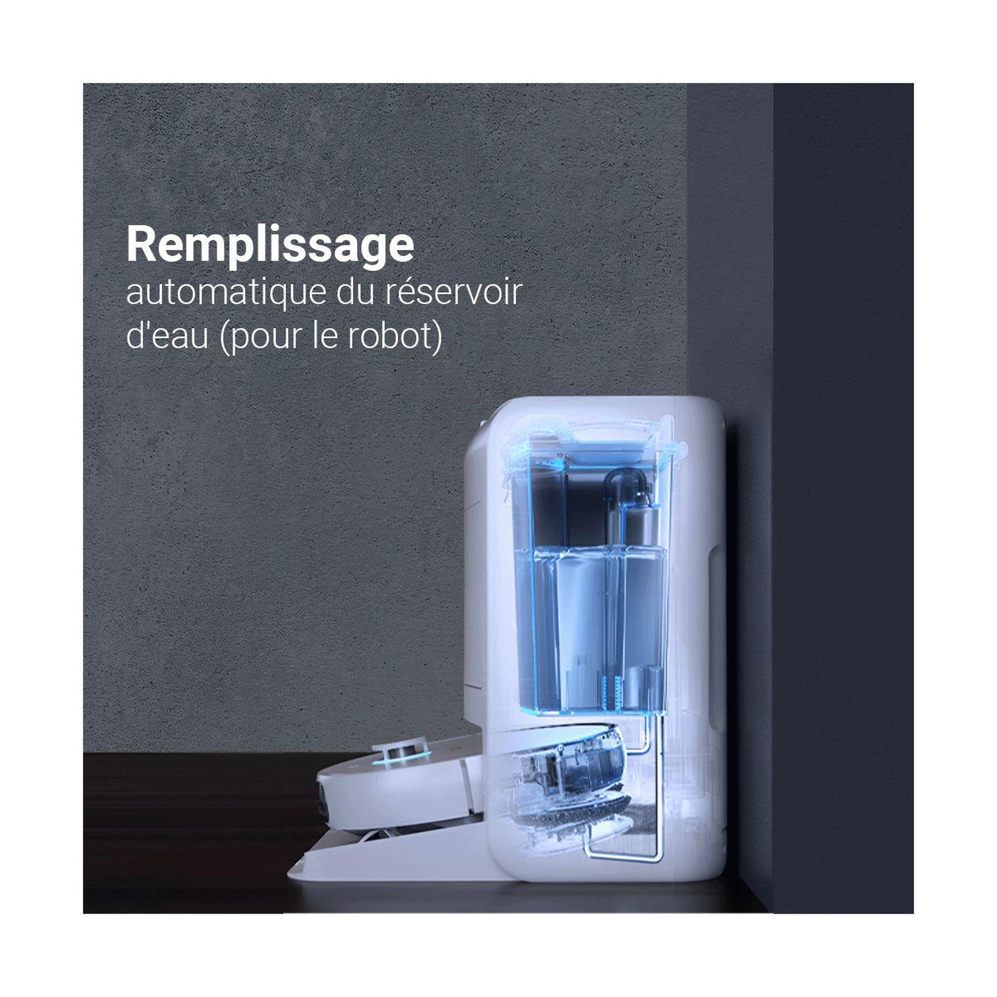 Voir la diapositive 4 : EZVIZ Robot Aspirateur Laveur RS2