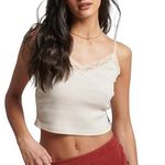 SUPERDRY Top  Femme Superdry Vintage Lace Cami. Coloris disponibles : Blanc