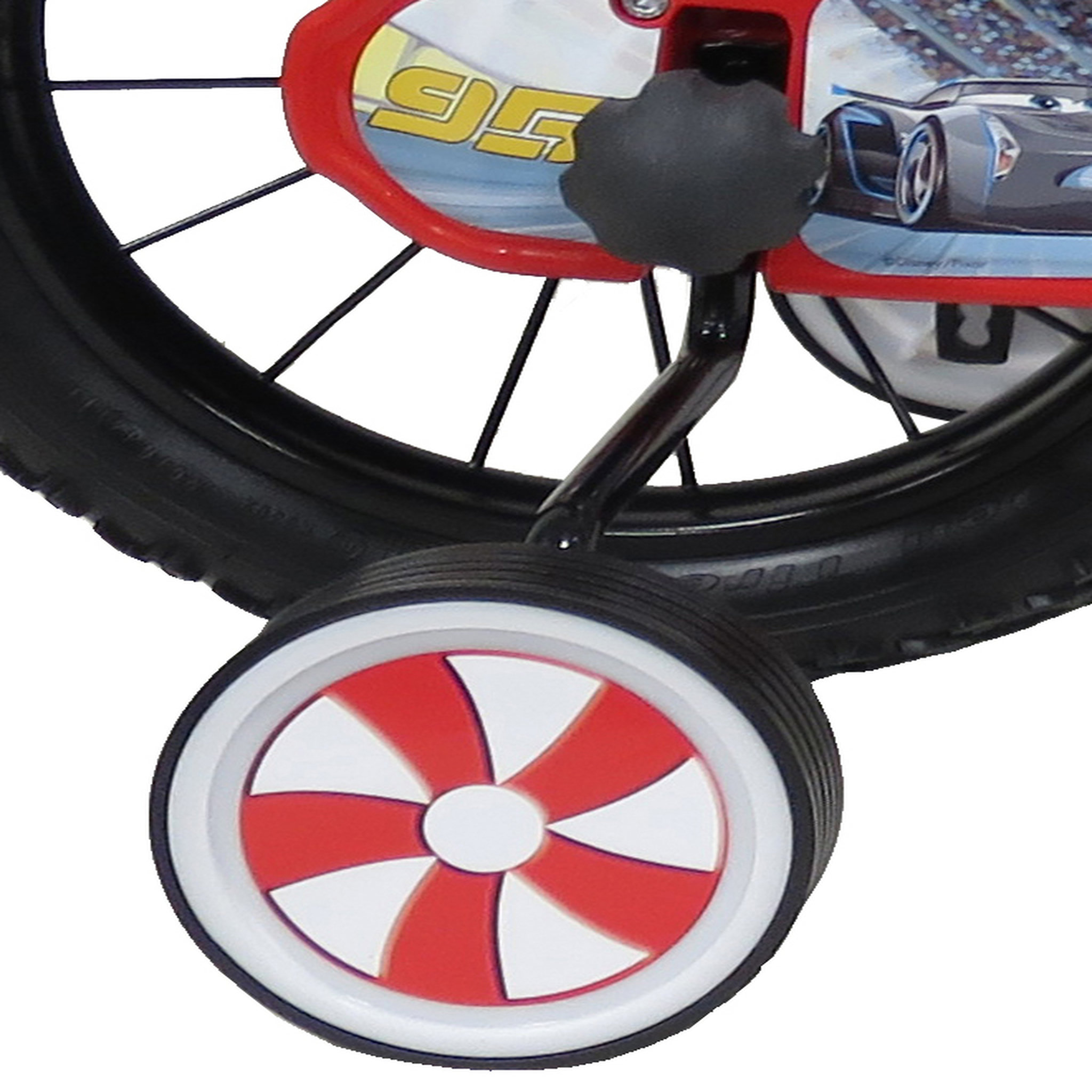 Voir la diapositive 7 : CARS Vélo 14 pouces - Cars + casque 