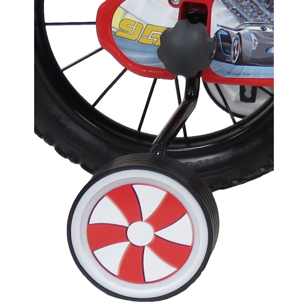 CARS Vélo 14 pouces - Cars + casque 