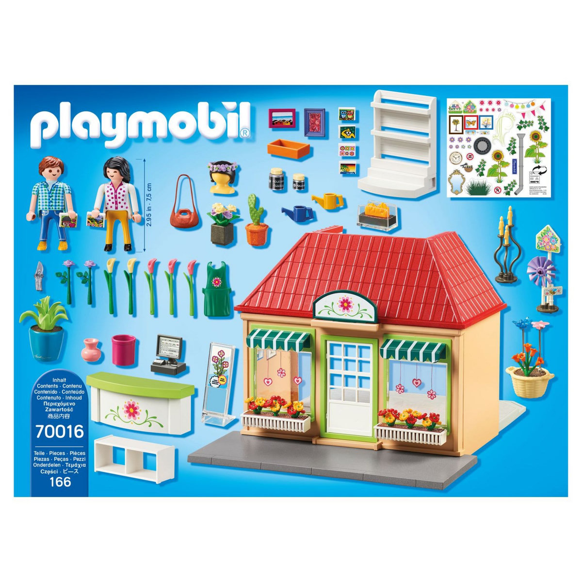 PLAYMOBIL 70016 - City Life - Magasin de fleurs 