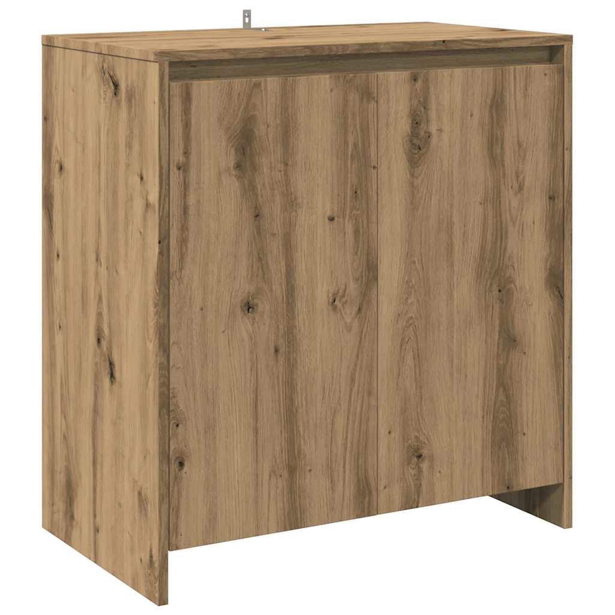 Voir la diapositive 4 : VIDAXL Buffet 2 pcs chene artisanal bois d'ingenierie