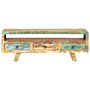 Voir la diapositive 2 : VIDAXL Meuble TV 117x30x41 cm Bois de recuperation massif