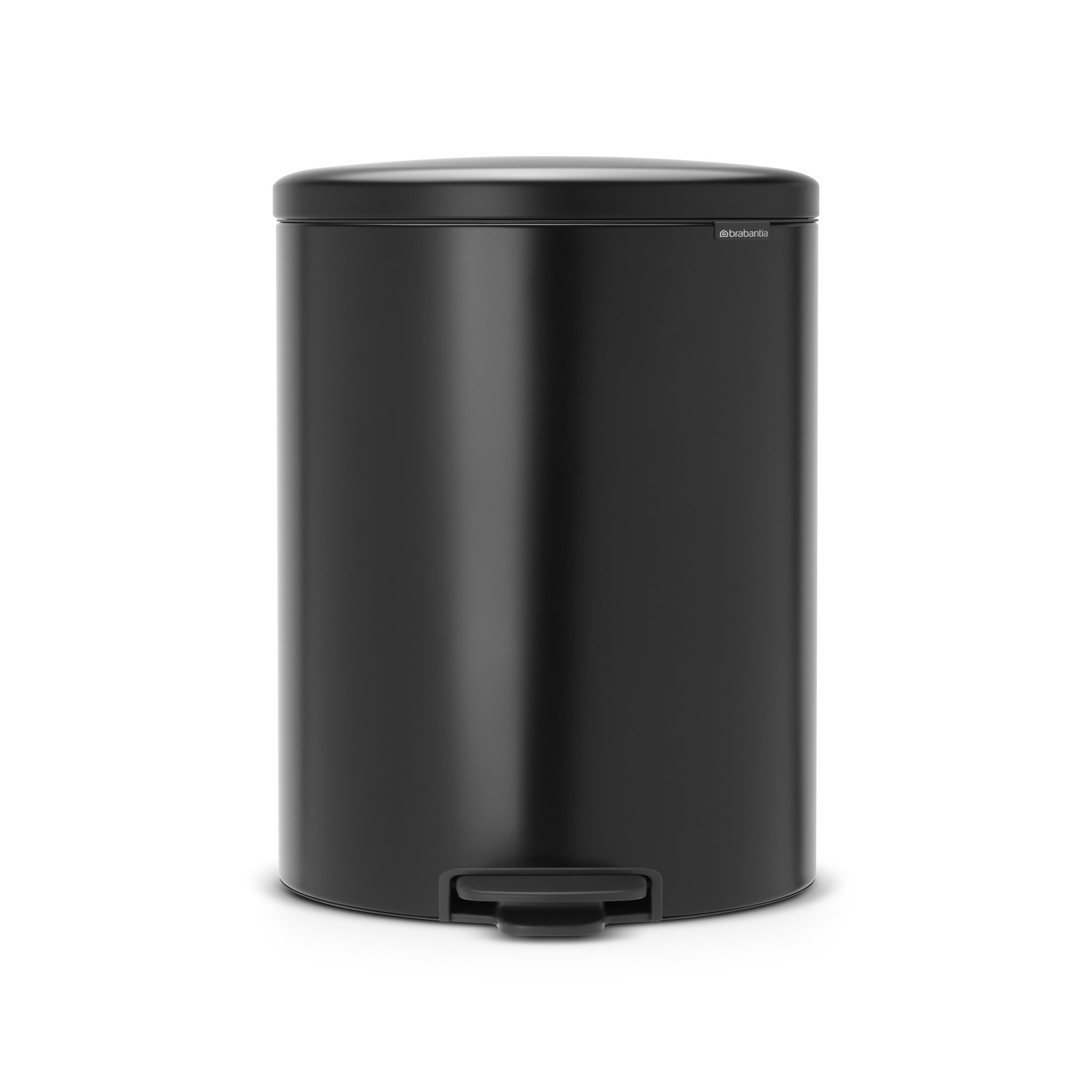 BRABANTIA Poubelle à pédale NEWICON 30 L MATT BLACK