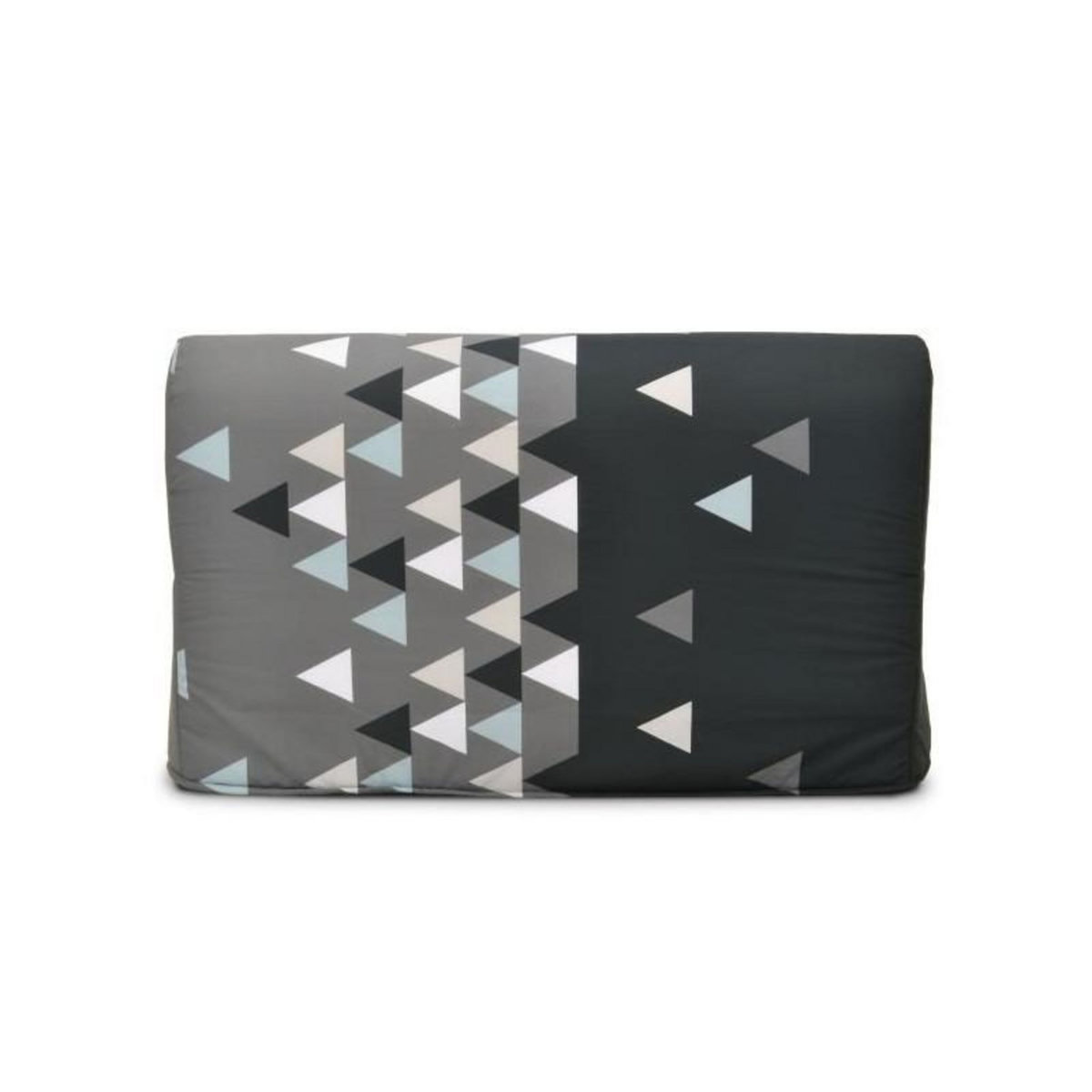 GRUHIER GRUHIER Banquette BZ - Tissu Gris et noir - L143 x P97 x H89cm - Joe