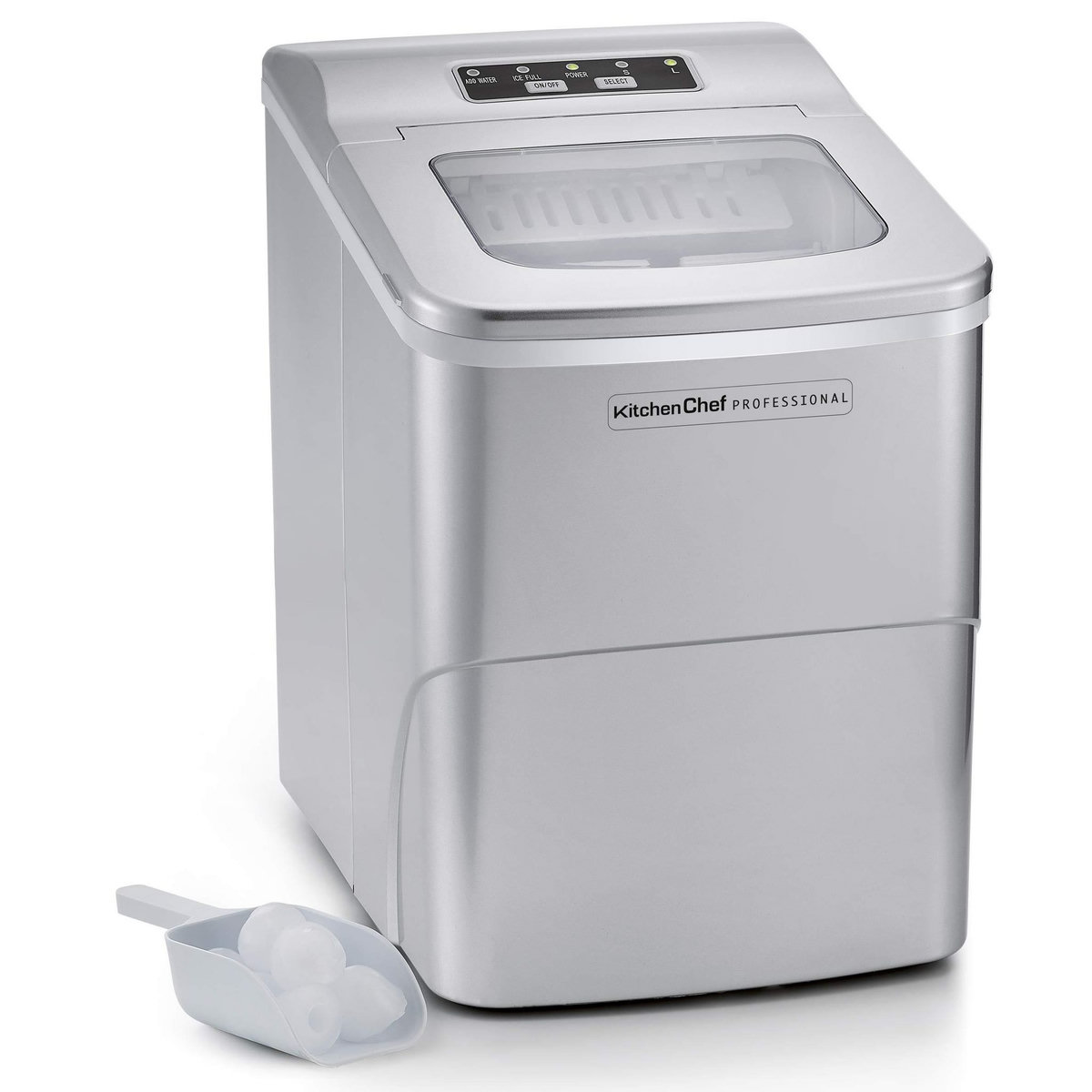 Kitchen chef Machine à glaçons 80w 10-12kg / 24h - ksice9