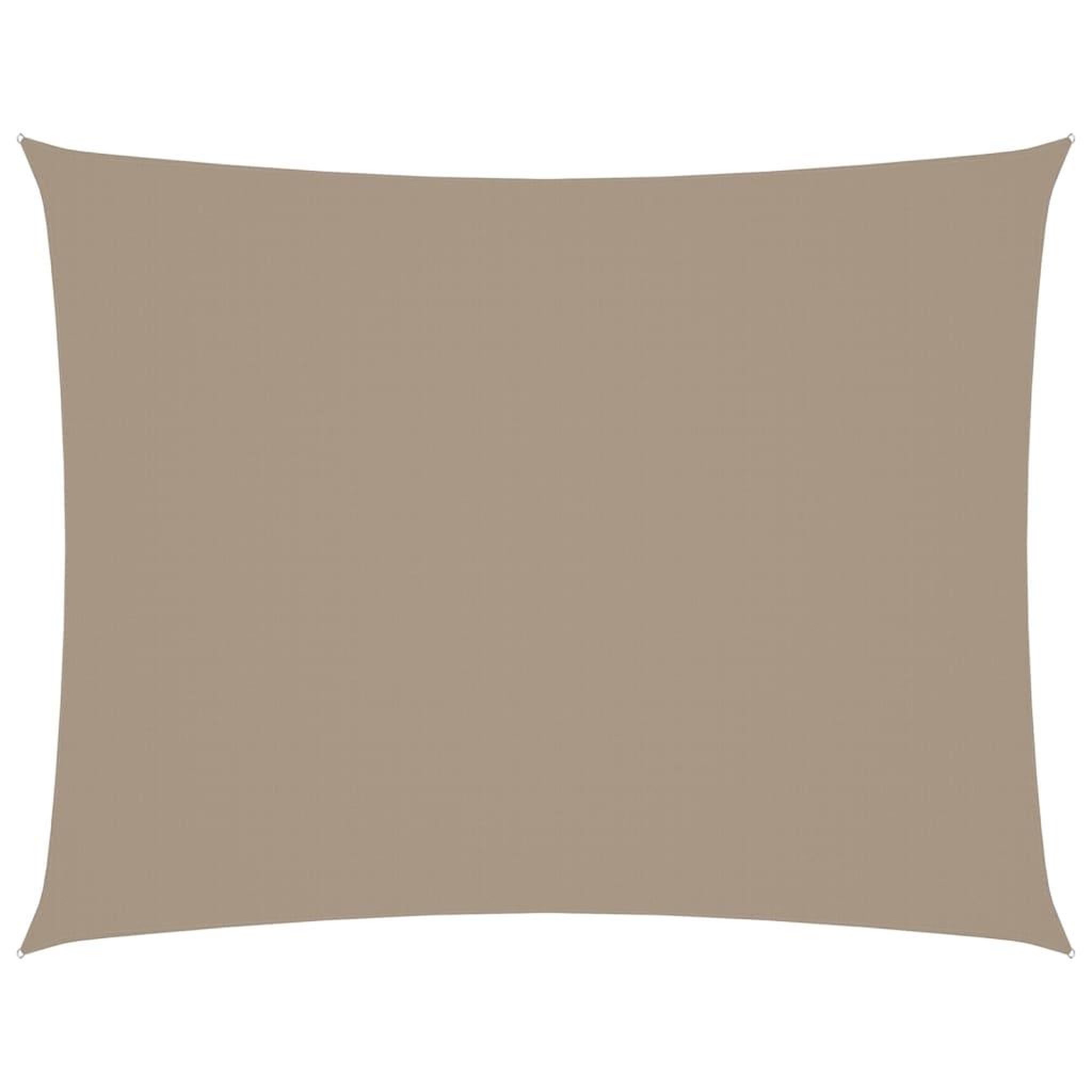 Voir la diapositive 2 : VIDAXL Voile de parasol tissu oxford rectangulaire 2x3 m taupe