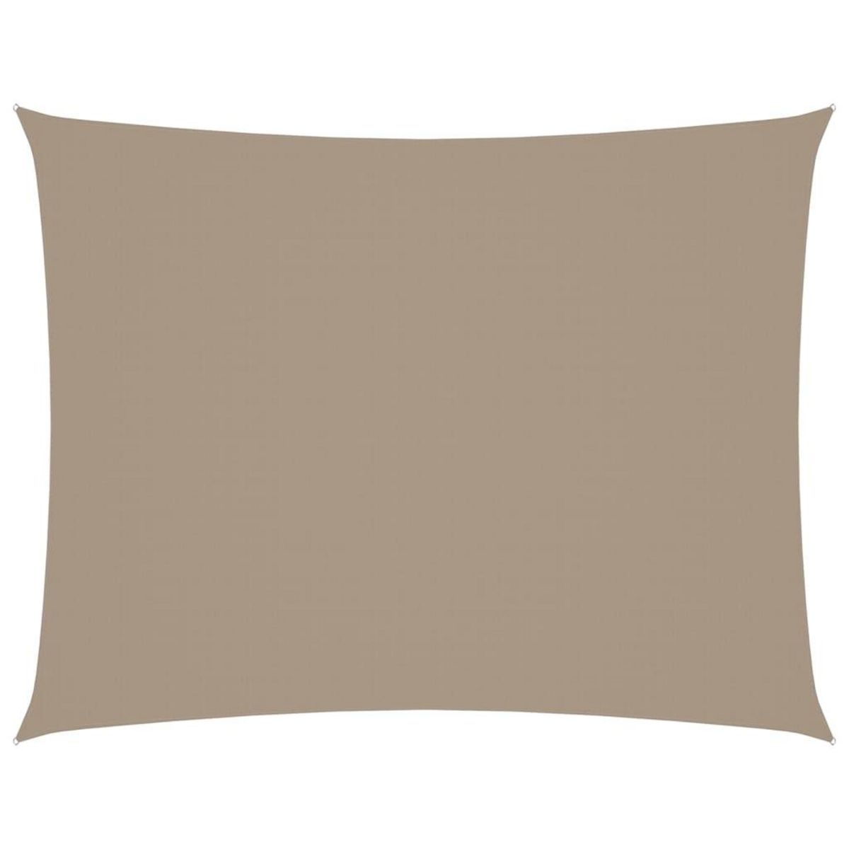 VIDAXL Voile de parasol tissu oxford rectangulaire 2x3 m taupe