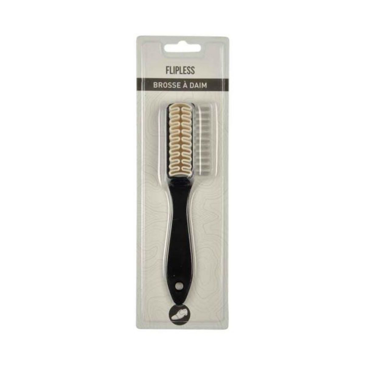 Paris Prix Brosse pour Chaussures  Spécial Daim  16cm Noir