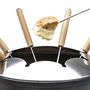 Voir la diapositive 4 : PRINCESS Fondue 800w 8 fourchettes bamboo et fonte d'alu noire - 173025-01-001