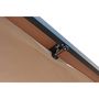 Voir la diapositive 6 : CONCEPT USINE Pergola autoportante 3 x 4m avec toile en polyester taupe TUSA