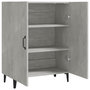 Voir la diapositive 4 : VIDAXL Buffet Gris beton 70x34x90 cm Bois d'ingenierie