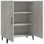 Voir la diapositive 4 : VIDAXL Buffet Gris beton 70x34x90 cm Bois d'ingenierie