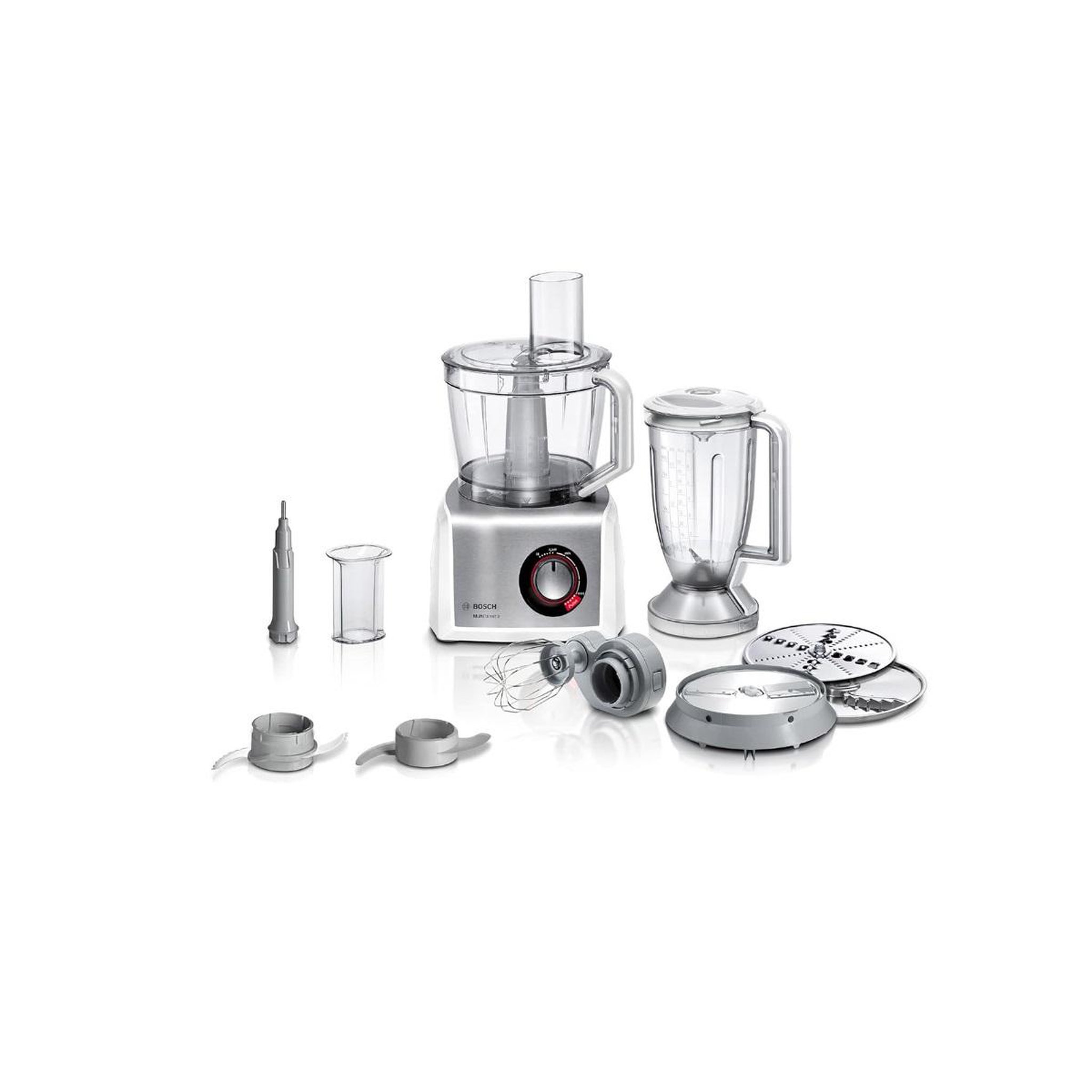 Voir la diapositive 2 : BOSCH Robot multifonctions 3.9l 1250w blanc - B1EMC812S8