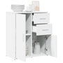 Voir la diapositive 4 : VIDAXL Buffet blanc 60x31x70 cm bois d'ingenierie