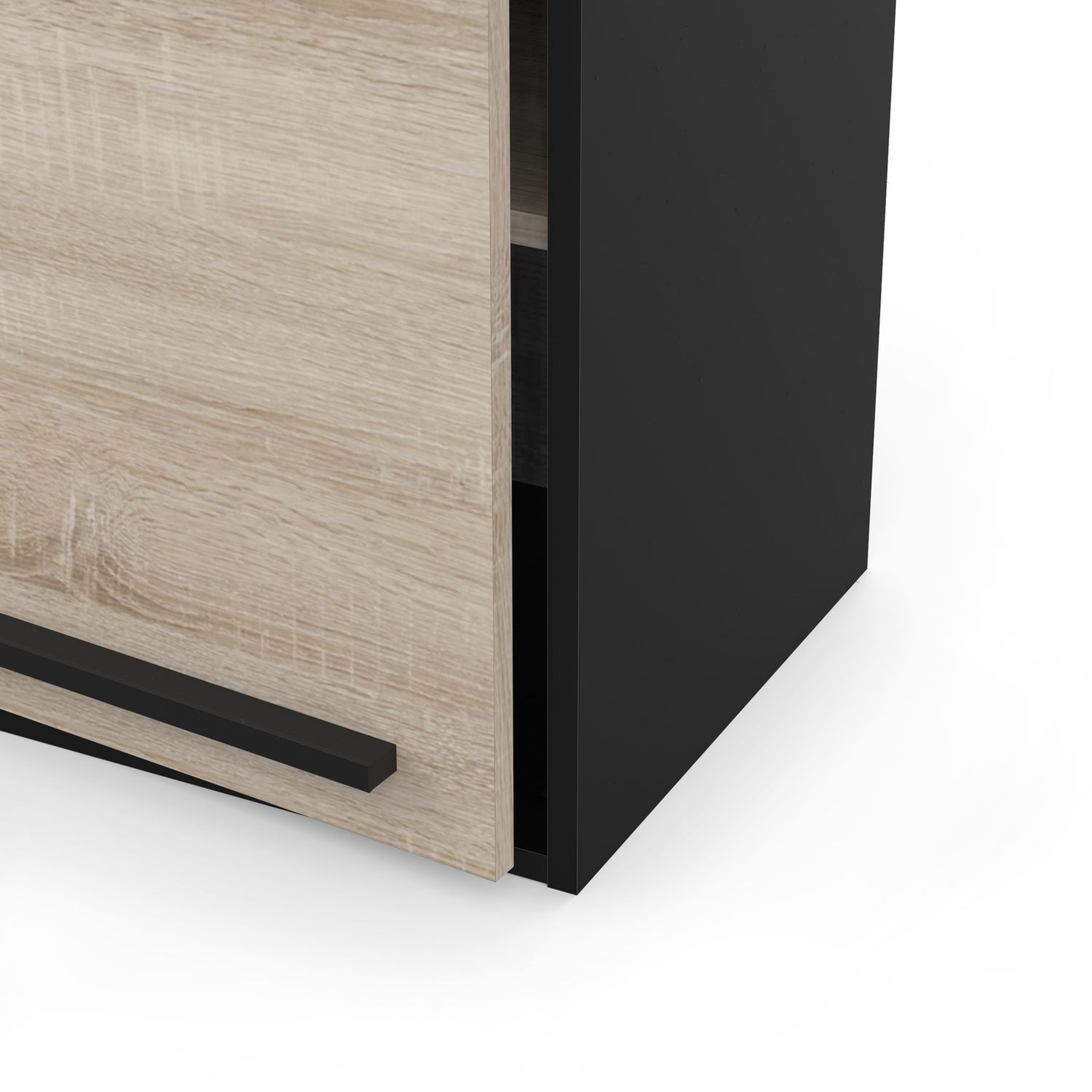 Voir la diapositive 5 : Meuble de cuisine haut 1 porte style industriel L44cm BRICKHOUSE