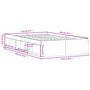 Voir la diapositive 6 : VIDAXL Cadre de lit sans matelas chene sonoma 120x200 cm