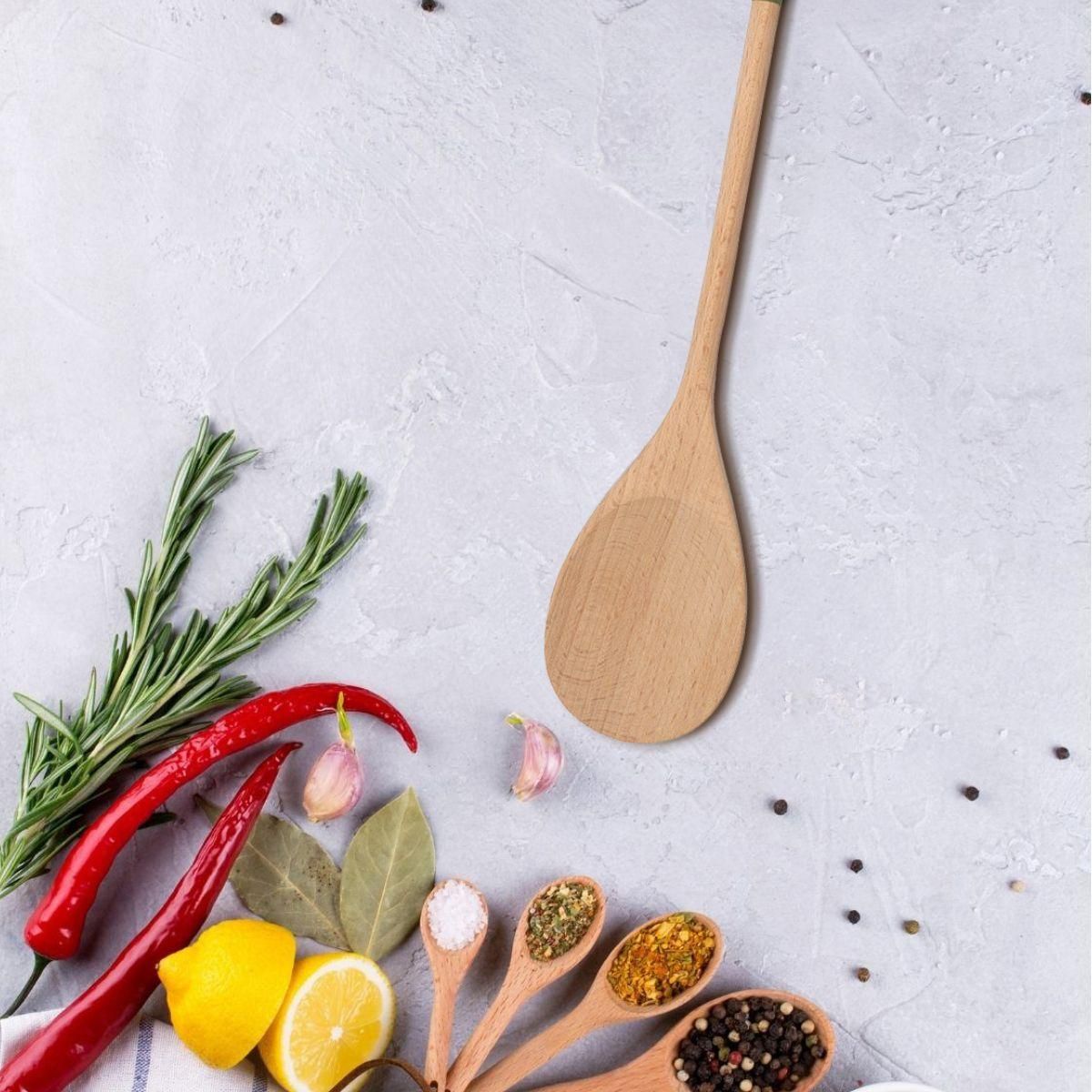 Fackelmann Cuillère en bois 33 cm Fackelmann Wood Edition