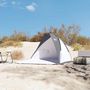 Voir la diapositive 3 : VIDAXL Tente de plage gris 268x223x125 cm 185T polyester