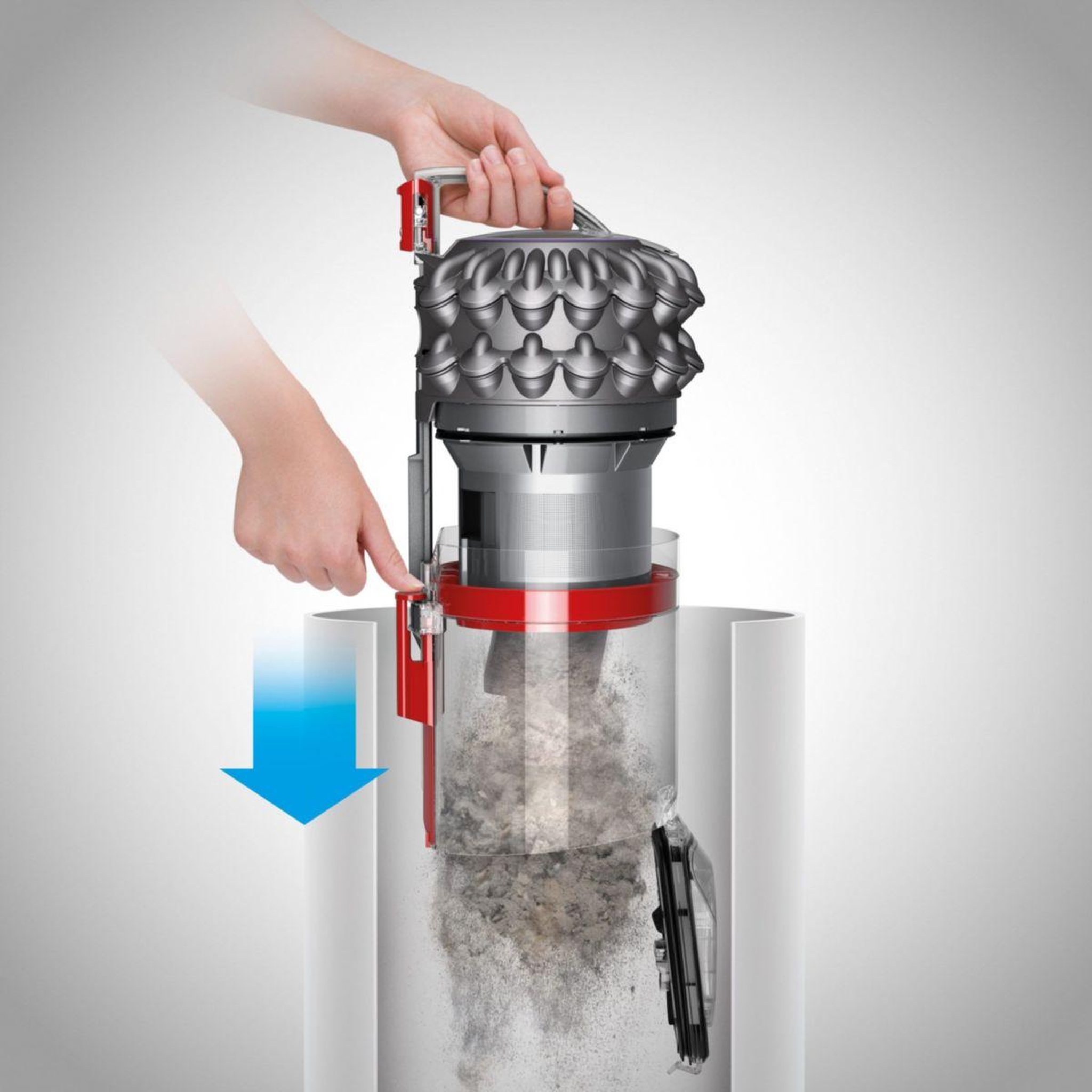 Voir la diapositive 4 : Dyson Aspirateur sans sac big ball parquet 2