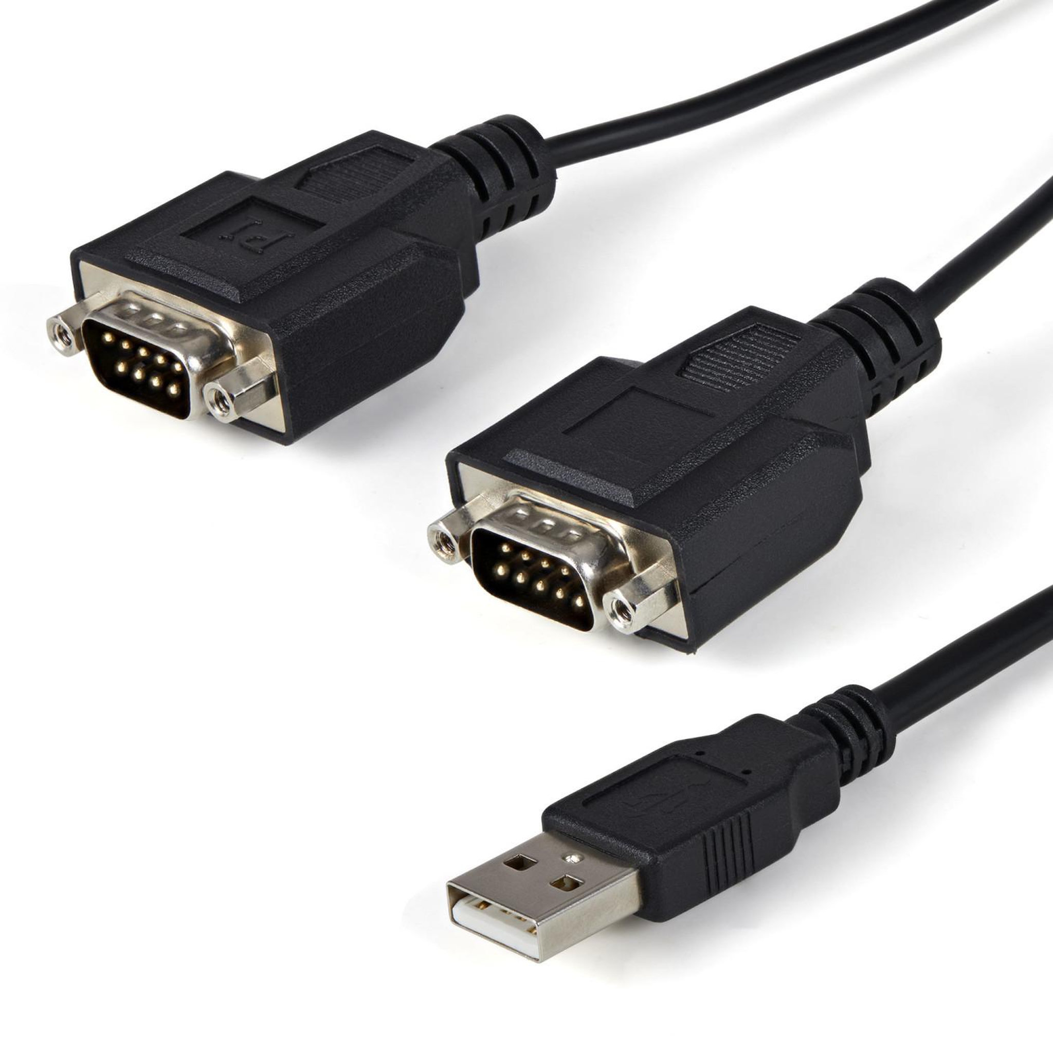 Voir la diapositive 2 : Startech StarTech.com Câble adaptateur FTDI USB vers série RS232 2 ports avec mémorisation du port de communication