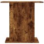 Voir la diapositive 4 : VIDAXL Support d aquarium chêne fumé 75x36x72,5 cm bois d ingénierie
