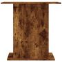 Voir la diapositive 4 : VIDAXL Support d aquarium chêne fumé 75x36x72,5 cm bois d ingénierie