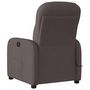 Voir la diapositive 5 : VIDAXL Fauteuil de massage inclinable Marron fonce Tissu