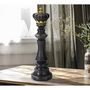 Voir la diapositive 5 : Paris Prix Pièce d'Échec Déco en Résine  Roi Couronne  40cm Noir