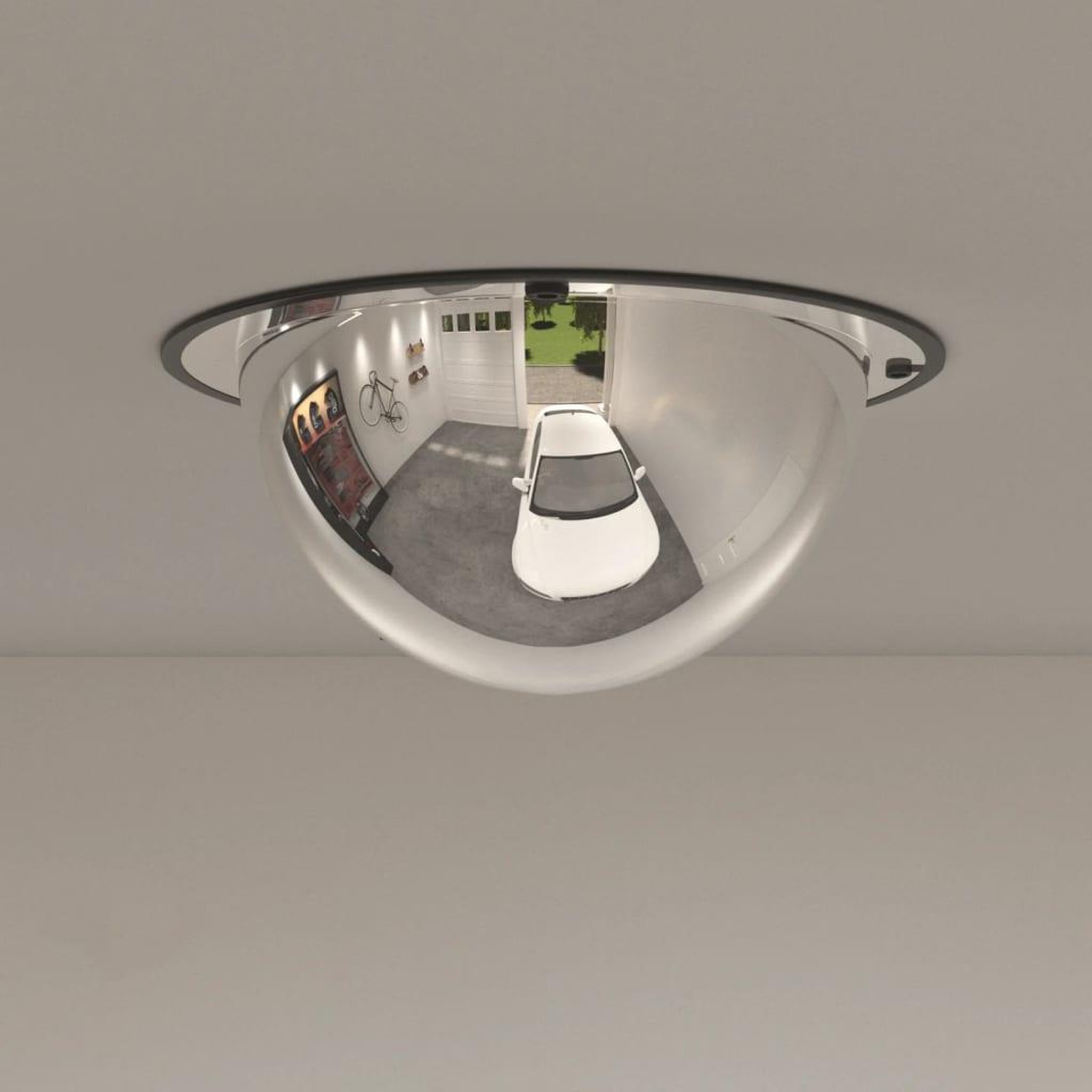 VIDAXL Miroir de circulation en dome integral Ø30 cm Acrylique