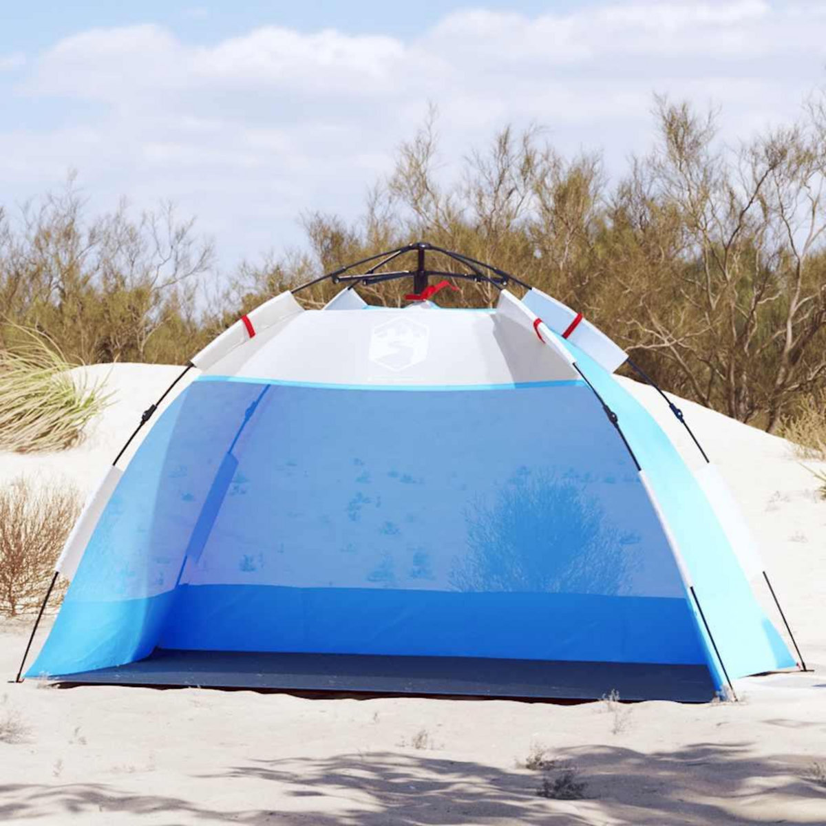 VIDAXL Tente de plage 2 personnes liberation rapide impermeable