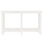 Voir la diapositive 5 : VIDAXL Banc de travail Blanc 140x50x80 cm Bois de pin massif