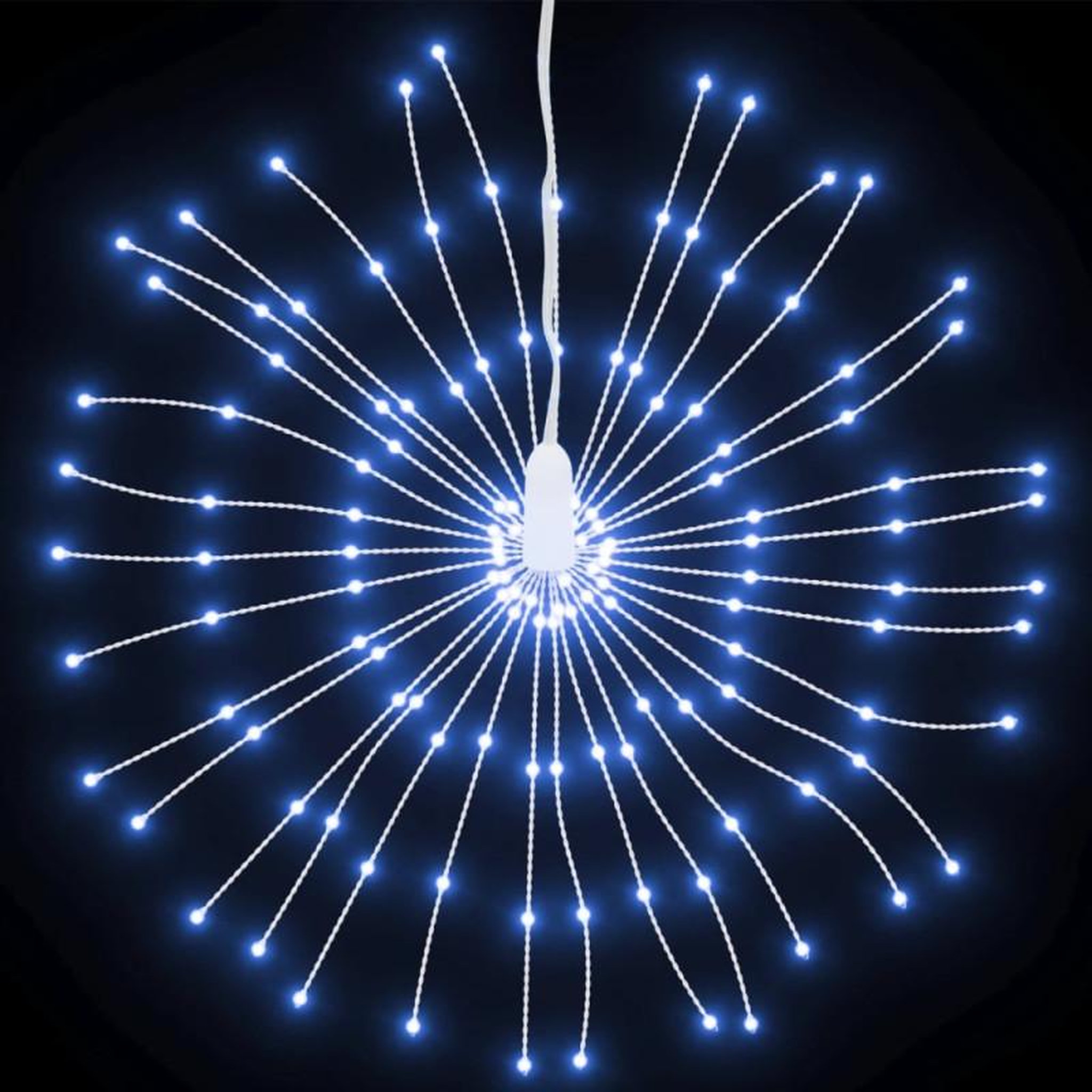 Voir la diapositive 4 : VIDAXL Étoile rayonnante de Noël 140 LED 4 pcs blanc froid 17 cm