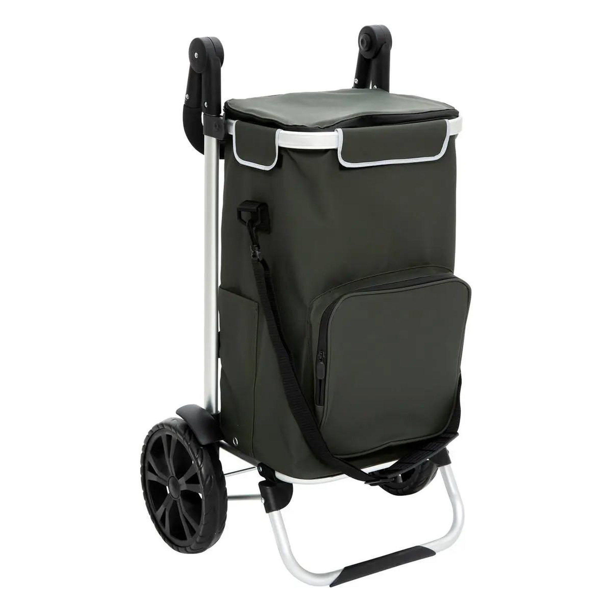 Voir la diapositive 2 : FIVE Chariot de marché isotherme  market  40l vert