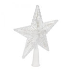 FEERIC LIGHT & CHRISTMAS Cimier Sapin Lumineux  Étoile  20cm Blanc Chaud