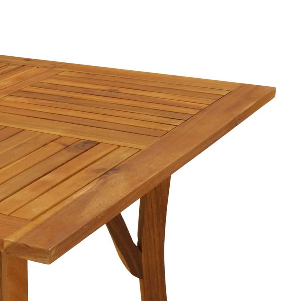 VIDAXL Table de jardin 150x90x75 cm Bois d'acacia solide