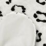 Voir la diapositive 3 : VIDAXL Tapis en peluche en forme de leopard 139 cm Blanc