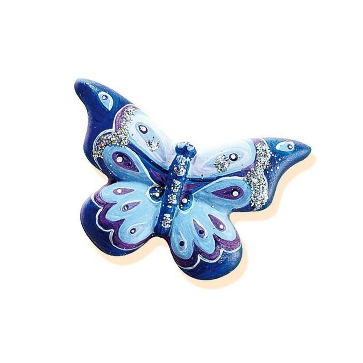 SES Creative Kit de moulage en plâtre Papillons scintillants