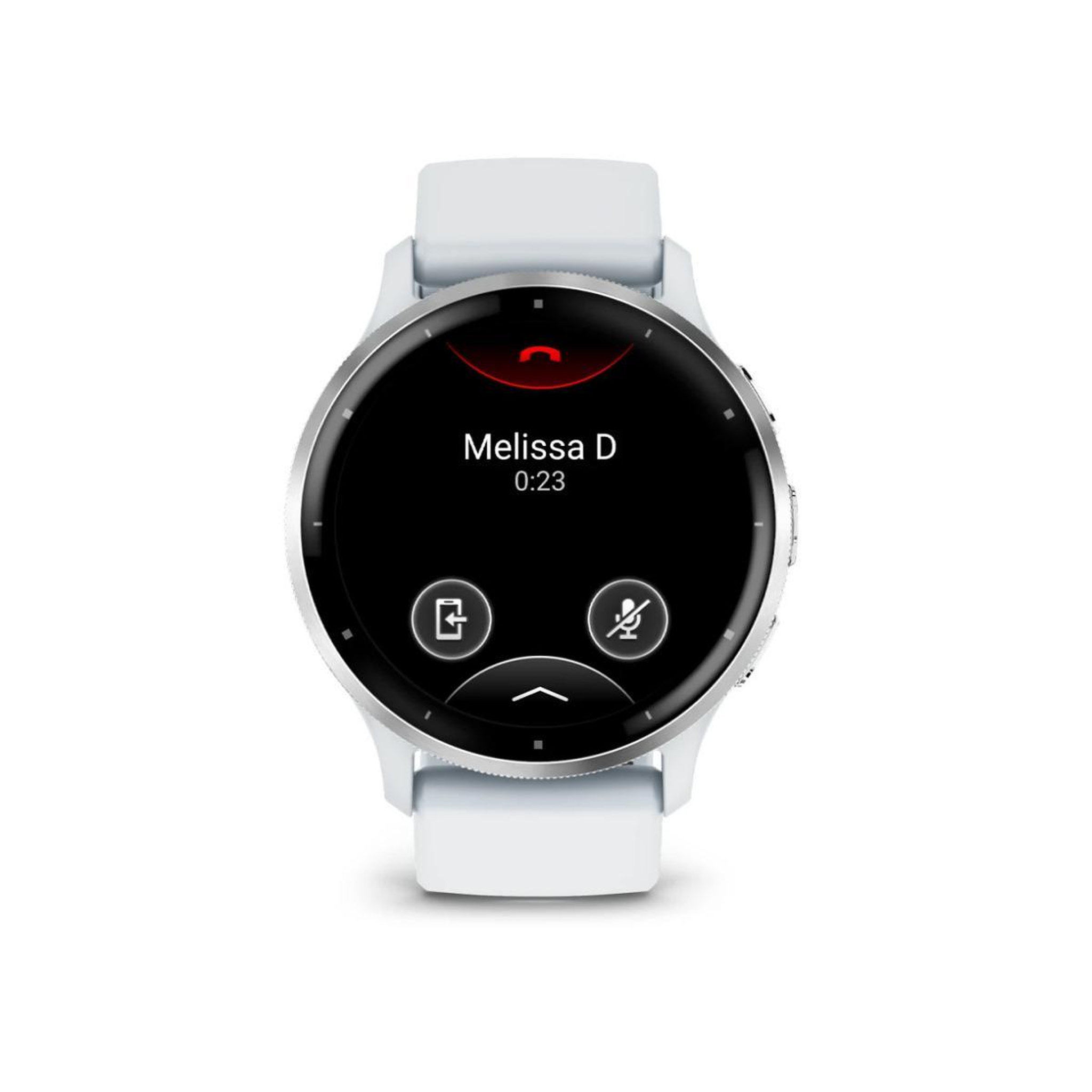 Voir la diapositive 3 : GARMIN Montre connectée Garmin Venu 3 45mm en acier Silver, boîtier blanc et bracelet en silicone blanc