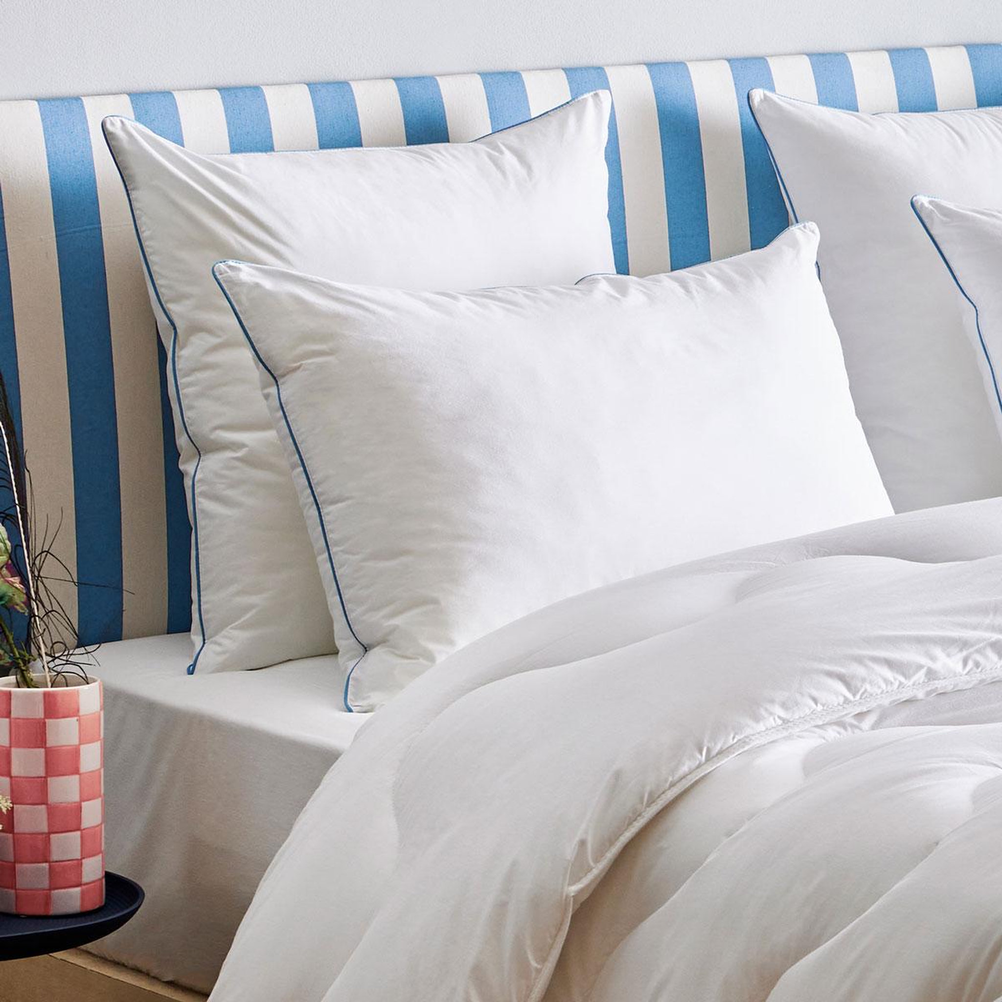 Voir la diapositive 1 : DUNLOPILLO Oreiller recycl'duv - 30% duvet - medium