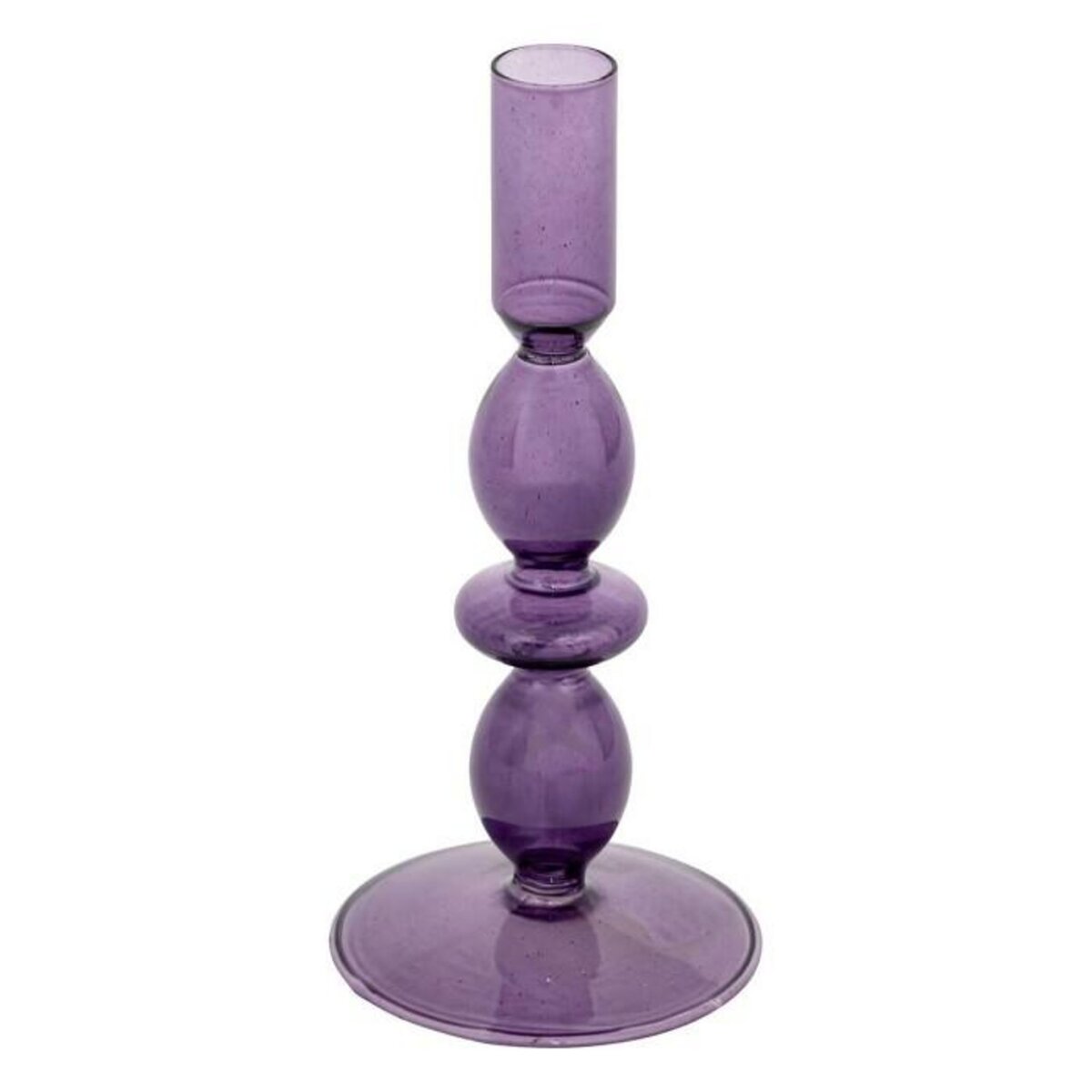 ATMOSPHERA Chandelier en Verre Design  Bulles  19cm Violet