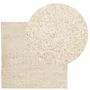Voir la diapositive 3 : VIDAXL Tapis shaggy PAMPLONA poils longs moderne dore 160x160 cm