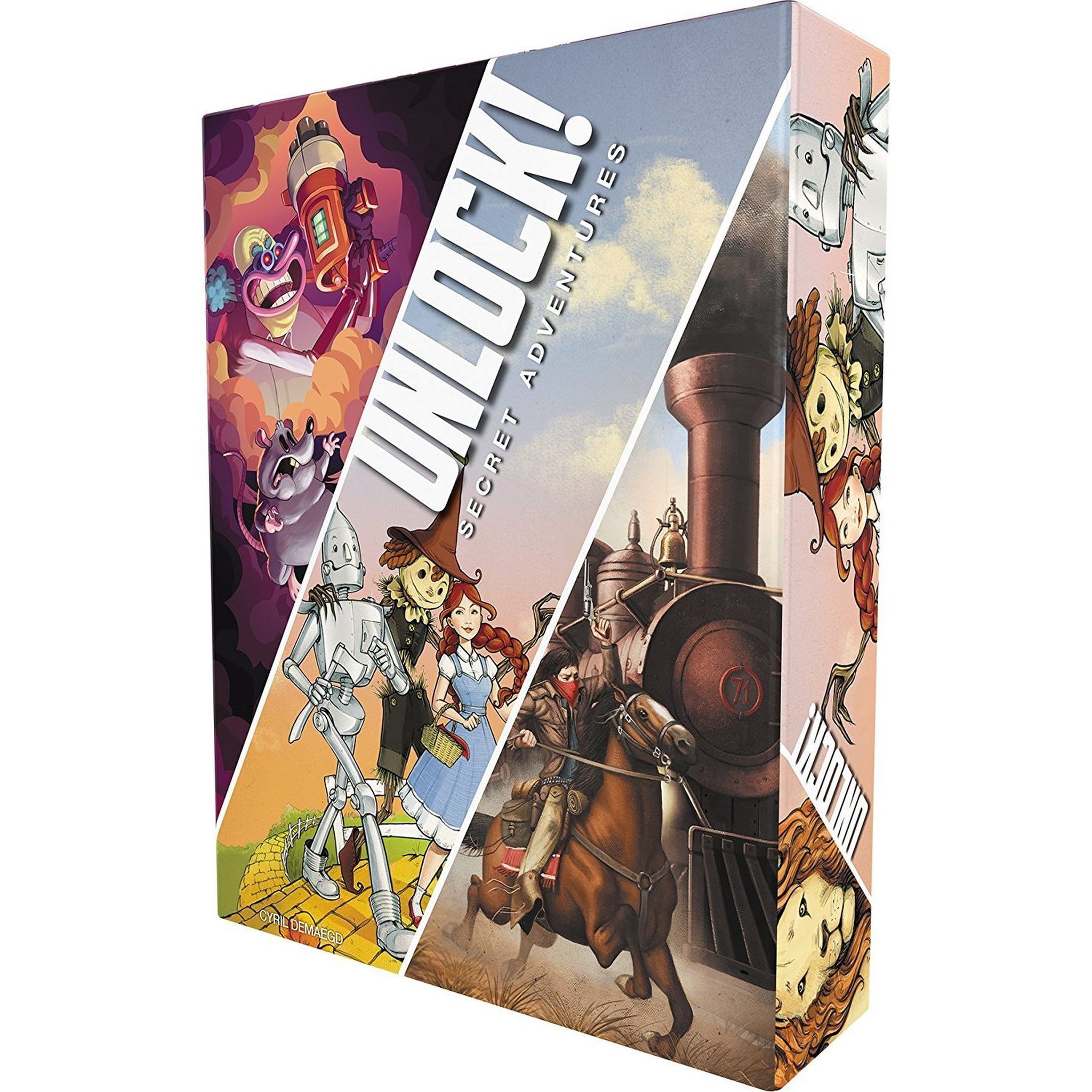 Voir la diapositive 2 : ASMODEE Jeu UNLOCK ! Secret aventures 