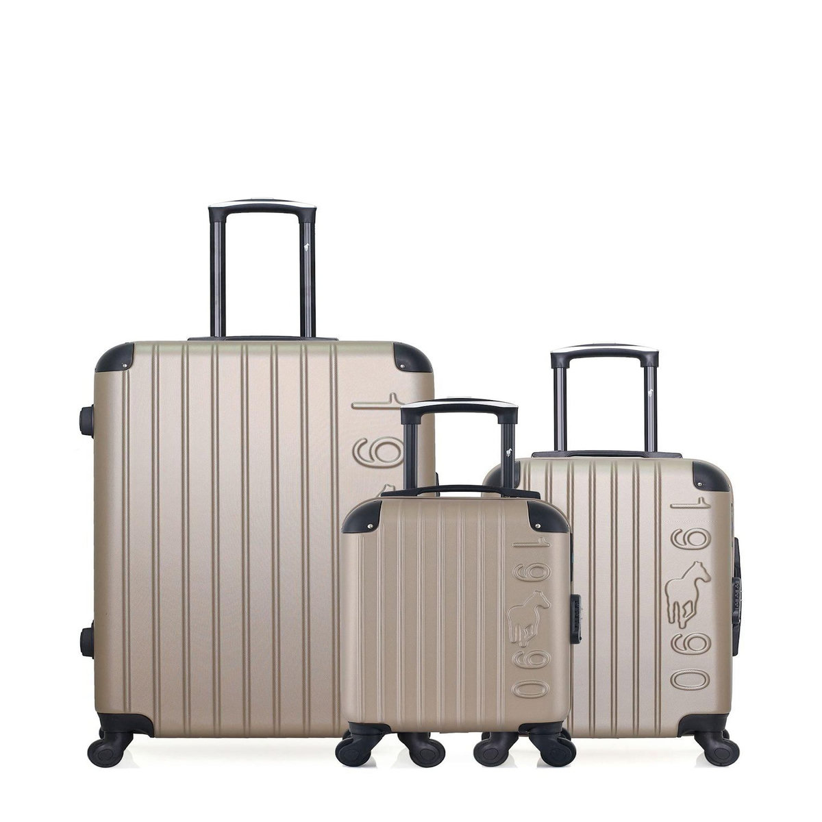 GENTLEMAN FARMER GENTLEMAN FARMER - LOT DE 3 - Valises grand format, cabine et cabine XXS PORTER