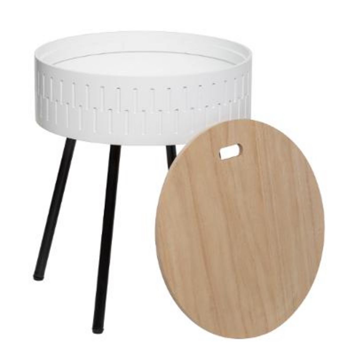 ATMOSPHERA Table avec coffre et plateau HIBO