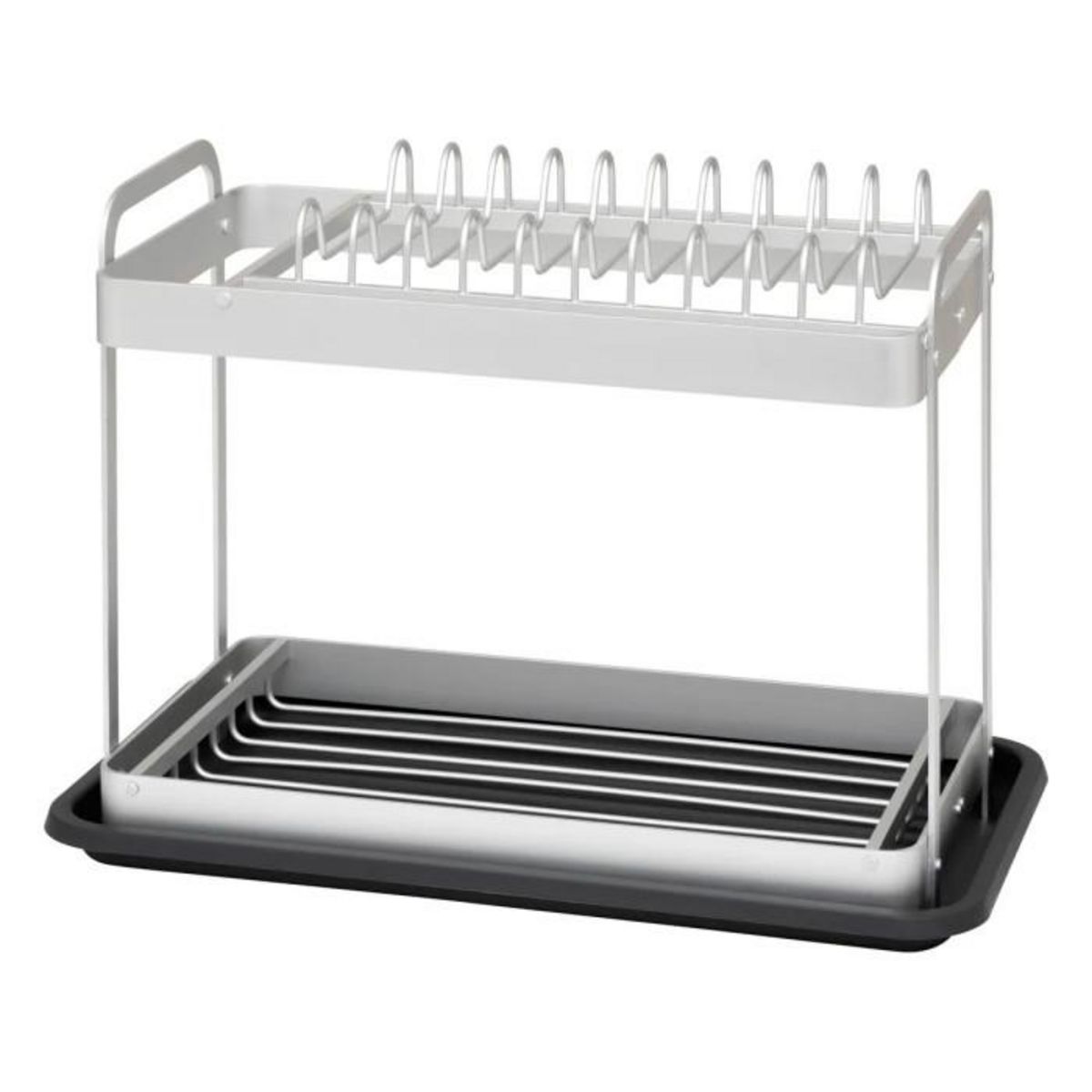 FIVE Égouttoir à Vaisselle  2 Niveaux  42cm Gris