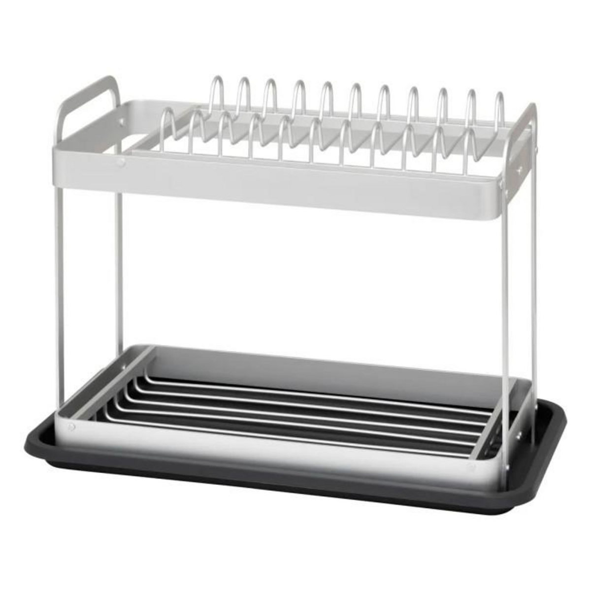FIVE Égouttoir à Vaisselle  2 Niveaux  42cm Gris