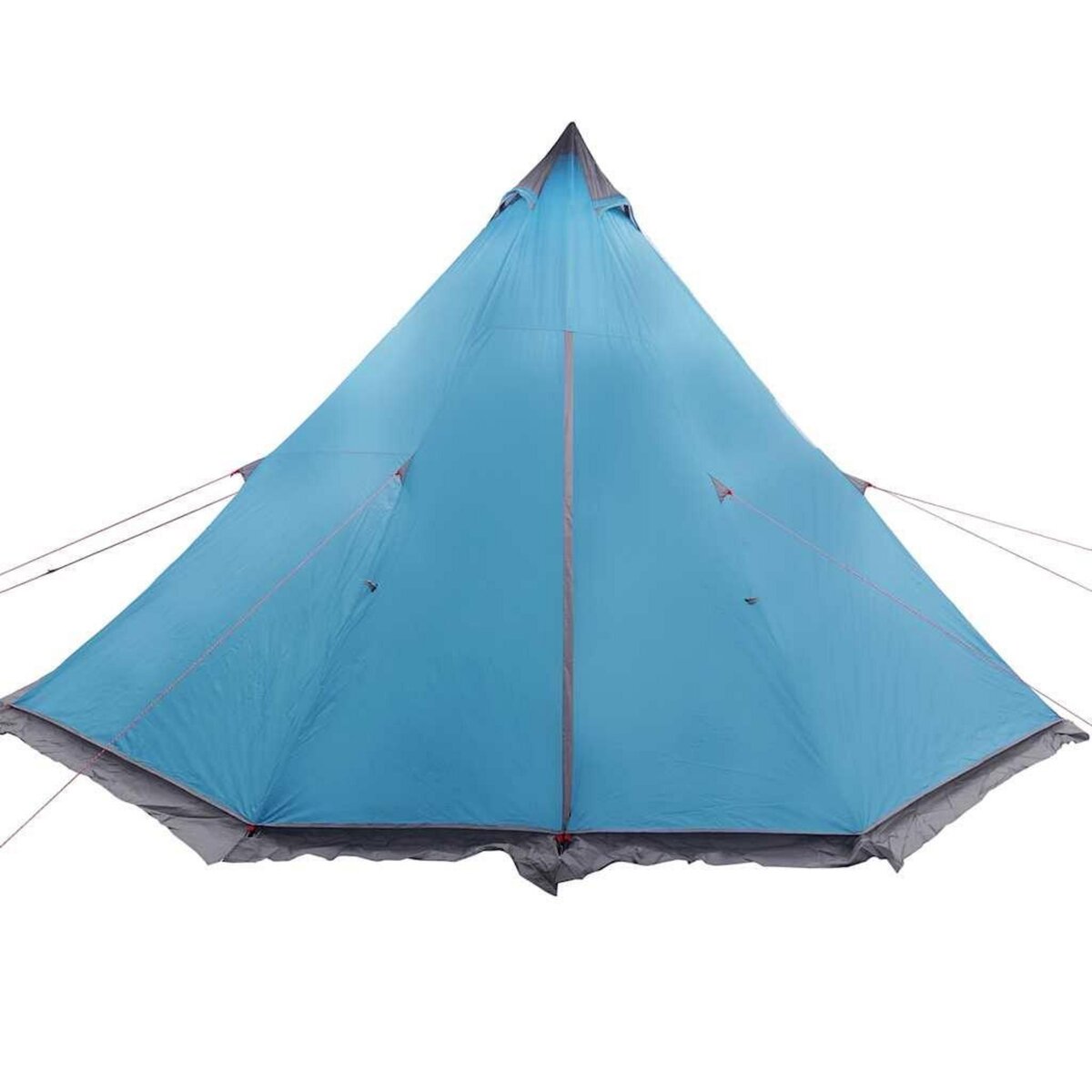 VIDAXL Tente familiale tipi 6 personnes bleu impermeable